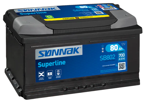 Hovedbilde Sønnak Superline SB802  80Ah. ...