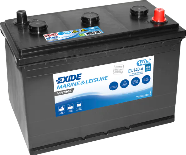 Hovedbilde EXIDE Vintage EU140-6 6V ...
