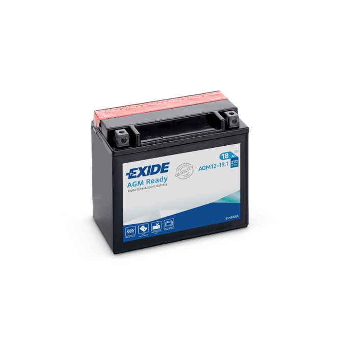 Hovedbilde EXIDE 4930 AGM12-19.1 ...