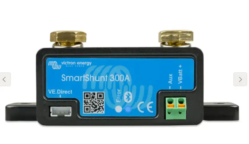 Victron SmartShunt 300A/50mV batteriovervåker