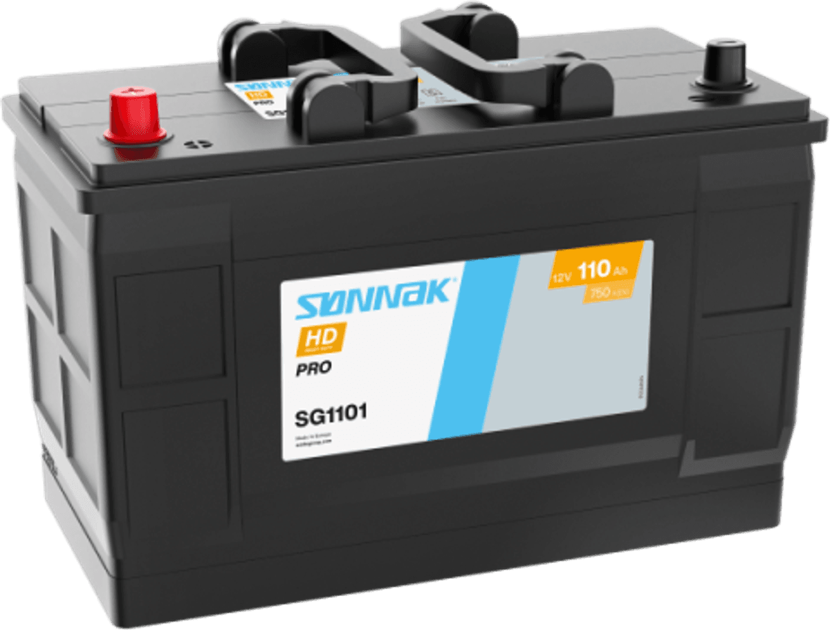 Sønnak StartPRO SG1101 110Ah Kaldstartstrøm 750 EN CCA